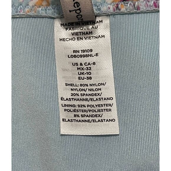 Nanette‎ Lepore Hannah High Neck Marrakesh Megerie Bikini Set Swim Pink Size 8 - Picture 10 of 16